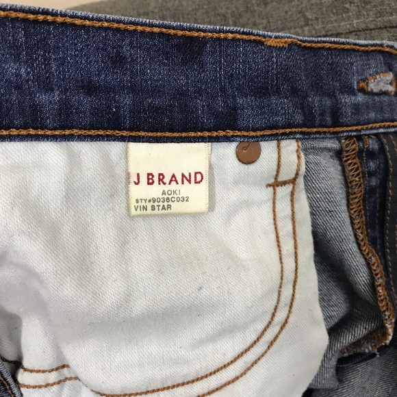 J Brand  Blue Aoki Vin Star Print Skinny Jeans S26 - Picture 8 of 8